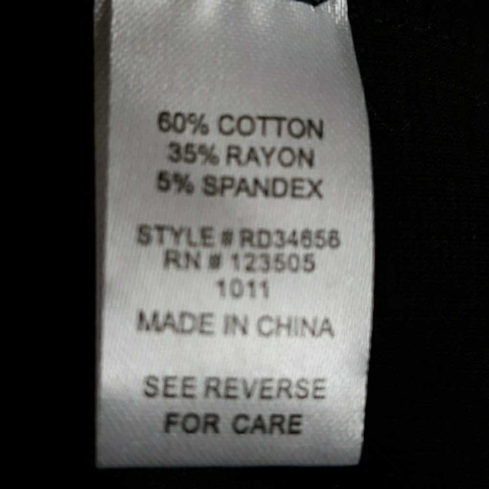 Black Form Fitting Maxi - Picture 3 of 4